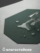 Салфетка сервировочная на стол «Тэм», 38×38 см, зелёная - Фото 2