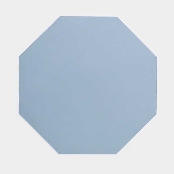 Салфетка сервировочная на стол «Тэм», 38×38 см, цвет голубой - Фото 1