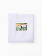 Скатерть DomoVita белая жаккард, рисунок МИКС (80% полиэстер, 20% хлопок) микрофибра 150х150 - Фото 5