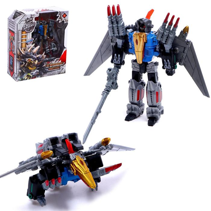 Робот «Дино воин», трансформируется, МИКС - Фото 1