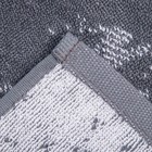 Полотенце именное махровое Этель "Николай" серый, 50х90см, 100% хлопок, 420гр/м2 - фото 7774616