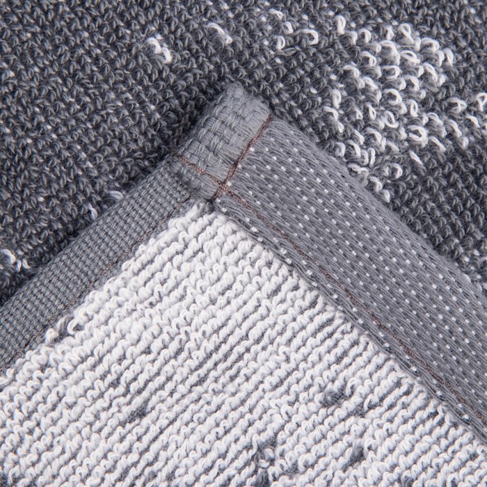 Полотенце именное махровое Этель "Виктор" серый, 50х90см, 100% хлопок, 420гр/м2 - фото 1876335669
