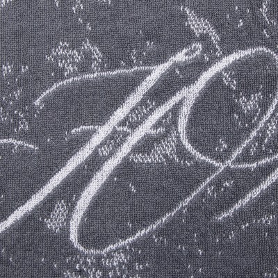 Полотенце именное махровое Этель «Юрий», 50×90 см, 100% хлопок, 420 г/м², серое