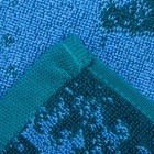 Полотенце именное махровое Этель "Александр" синий, 50х90см, 100% хлопок, 420гр/м2 - фото 9825035