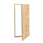 Дверь для бани и сауны, размер коробки 160×70 см, липа, глухая - Фото 3