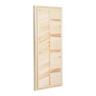 Дверь для бани и сауны, размер коробки 170×70 см, липа, глухая - Фото 2