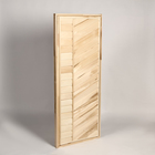 Дверь для бани и сауны, размер коробки 170×70 см, липа, глухая - Фото 5