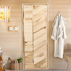 Дверь для бани и сауны, размер коробки 190×70 см, липа, глухая - Фото 1