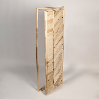 Дверь для бани глухая, сорт "С" 190х70 см.