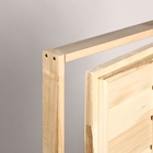 Дверь для бани и сауны, размер коробки 190×70 см, липа, глухая - Фото 4