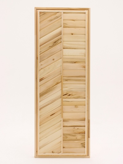 Дверь для бани глухая, сорт "С" 190х70 см.