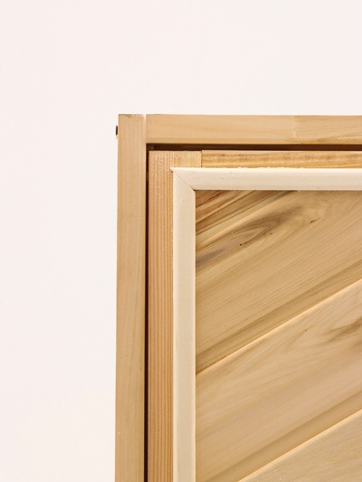 Дверь для бани глухая, сорт "С" 190х70 см.