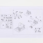 Комплекс-площадка для грызунов, 19×14 см, 2 домика и горка, фанера - Фото 13