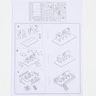 Комплекс-площадка для грызунов с 2 домиками, лесенкой и полочками, фанера, 25 х 14 см, микс - фото 37551057