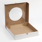 Кондитерская упаковка с окном, 27 х 27 х 5 см (комплект 5 шт) - фото 46171845