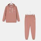 Комплект (толстовка/брюки) женский Бентли мокко, р-р 48 - Фото 1