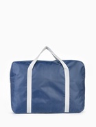 Сумка дорожная на молнии, наружный карман, держатель для чемодана, синяя - Фото 3