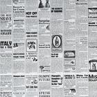 Бумага упаковочная "Газета", жиростойкая, с парафином 39 х 39 см - Фото 1