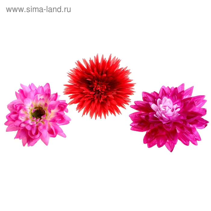 цветы искусственные набор для рукоделия, 20-30шт МИКС Ассорти - Фото 1