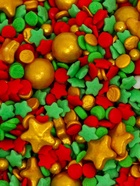 Новогодняя посыпка кондитерская "Арбузный бум", 50 г - Фото 2