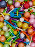 Кондитерская посыпка «Яркое конфетти », микс, 50 г 6961303