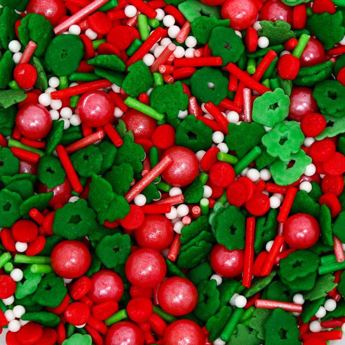 Новогодняя кондитерская посыпка "Новогодняя сказка", 50 г - Фото 1
