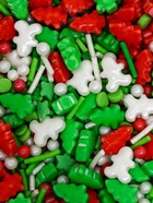 Новогодняя посыпка кондитерская "Новогодние каникулы", 50 г - Фото 2