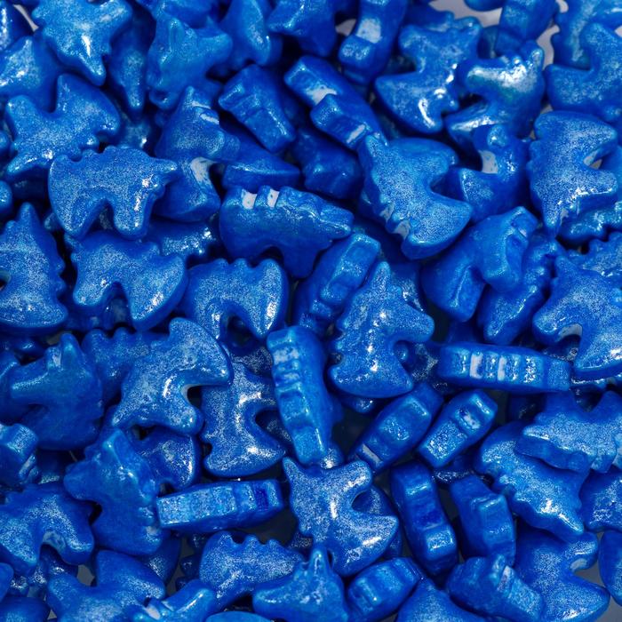 Кондитерская посыпка «Сладкая мышка», синяя, 50 г - Фото 1