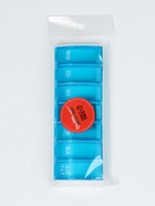 Таблетница «Неделька», немецкие буквы, 7 секций, 13.5×5×1.8 см, синяя, белая - Фото 5