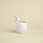 Конфетница SL Home «Лесные кролики», 10×9×15 см, фарфор, белая - Фото 5