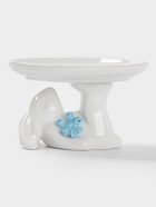 Блюдо для пирожных «Зайка», 13×12×8 см, цвет белый - Фото 2