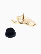 Значки-неразлучники «Лучшие друзья», 2 шт. чёрно-белые в золоте - Фото 5