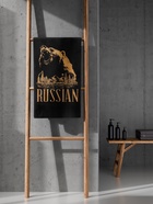 Полотенце махровое «Этель» Russian, 50×90 см, 100% хлопок, 420 г/м², чёрно-золотое - Фото 3