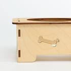 Подставка под миски Eco №2, 36 х 16 х 8 см 7429306