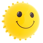 Мяч детский, массажный "Рожица" 10 см, 35 гр, цвета микс - Фото 1