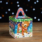 Подарочная коробка "Искорка", кубик малый, с анимацией и игрой, 9 х 9 х 9 см, набор 10 шт. - фото 9422392