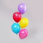 Воздушный шар латексный 12" «Летний день рождение», пастель, 25 шт., МИКС - фото 21385367