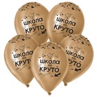 Воздушный шар латексный 12", «Школа - это круто!», 50 шт. - Фото 3