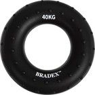 Кистевой эспандер Bradex, 40 кг, круглый массажный, черный - фото 299705803