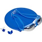 Набор для плавания Bradex: шапочка +очки+зажим для носа+беруши для бассейна - фото 109860921