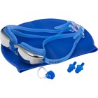 Набор для плавания Bradex: шапочка +очки+зажим для носа+беруши для бассейна - Фото 5