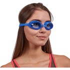 Очки для плавания Bradex, серия «Регуляр», синие, цвет линзы-синий - Фото 9