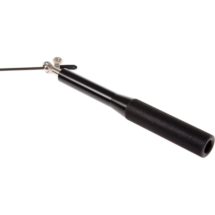 Скакалка скоростная металлическая Bradex, черная - фото 1905861504