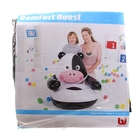 Кресло надувное детское Коровка 80х80х71 см (75025) - Фото 2