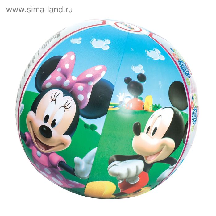 Мяч пляжный "Микки Маус", 51 см - Фото 1