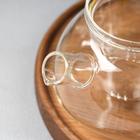 Чайник заварочный стеклянный «Наслаждайся моментом», 800 мл - фото 41811055