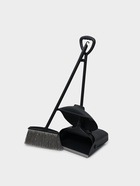 Щётка для пола, с совком-ловушкой, с крышкой, серая - Фото 4