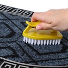 Щётка утюжок для уборки Доляна, с ручкой, пластик, хозяйственная, 10×6×5.5 см, МИКС - Фото 2