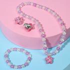 Набор детский «Выбражулька» 3 предмета: клипсы, кулон, браслет, звёздочка, МИКС - Фото 2