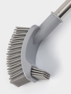 Ёршик для унитаза Доляна, силиконовый, 10×5×58 см, серый - Фото 5